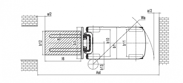 Электрический погрузчик EP FB15