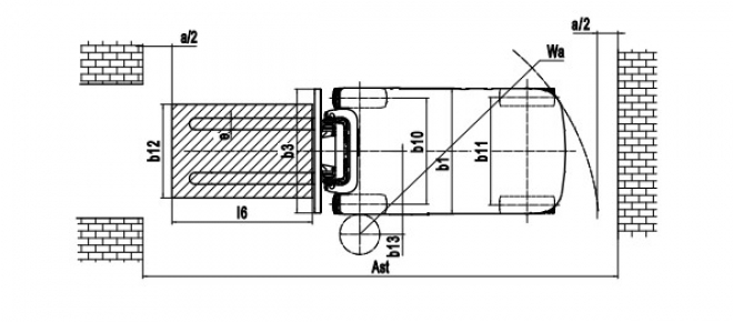 Электрический погрузчик EP CPD15L1