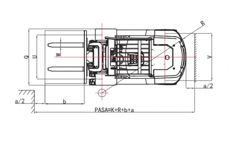 Автопогрузчик EP CPCD70T8