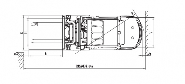 Автопогрузчик EP CPCD30T8 